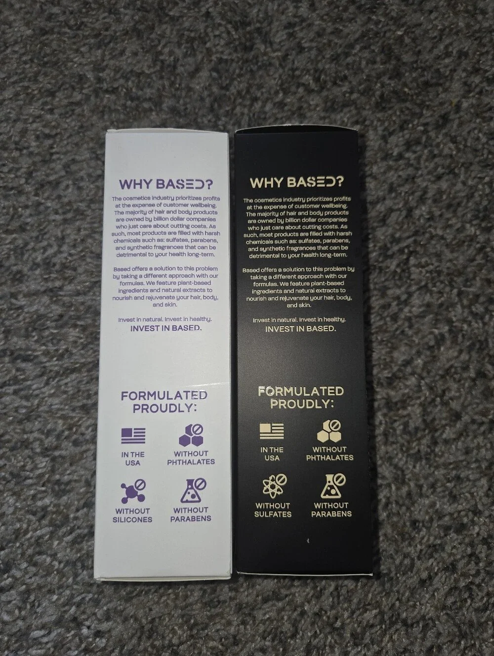 Unopened BASED Shampoo and Conditioner Duo Set